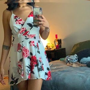 Purple Snow L Romper